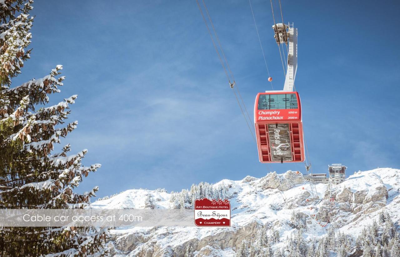 Boutique Hotel Beau Champery Exterior photo